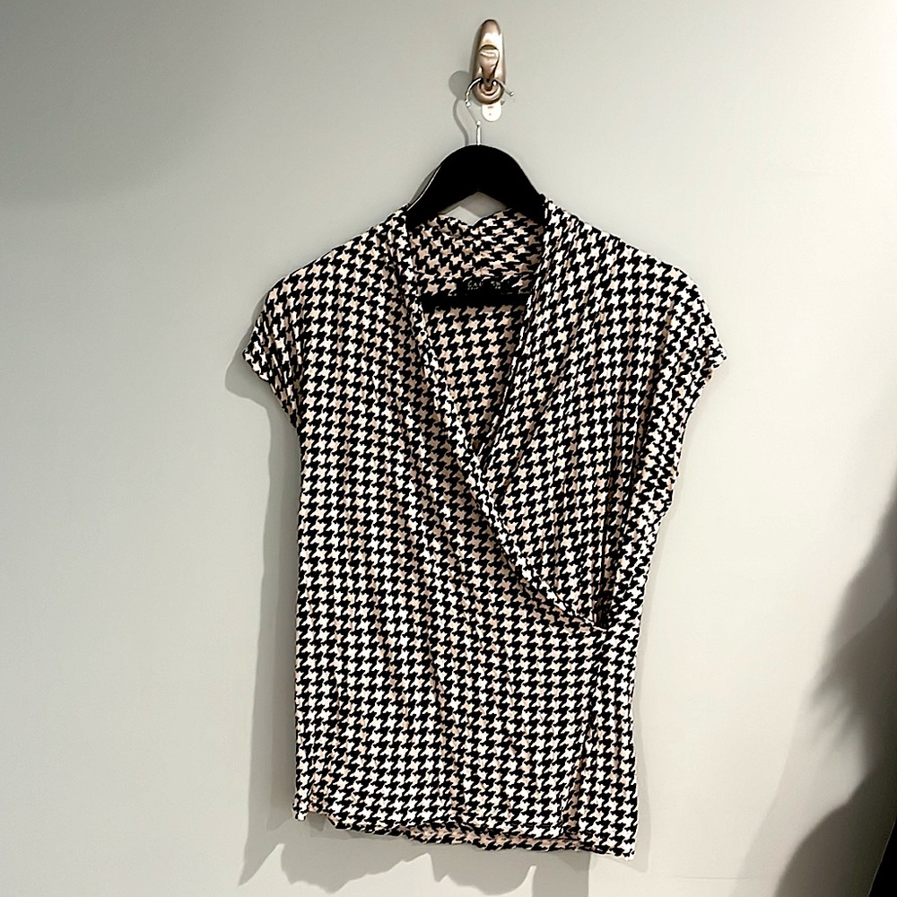 Lauren Ralph Lauren Houndstooth Blouse